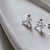 Piercings Mini Ribbon [PRATA 925] - Del Moon