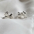 Brincos Little Ribbon Silver [PRATA 925] na internet