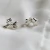 Brincos Little Ribbon Silver [PRATA 925] - Del Moon