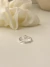 Anel Aberto Frontal Octogonal com Sorriso (Prata 925) - tienda online