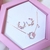 Conjunto Brincos Juyeon & Colar Yejin + Caixa de Presente - comprar online
