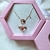 Conjunto Colar Yejin & Anel Ruby Heart + Caixa de Presente na internet