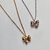 Colar Mini Ribbon Gold na internet