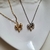 Colar Mini Ribbon Gold