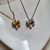 Colar Mini Ribbon Gold