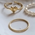 Conjunto de Anéis Love Rings 4 Peças - loja online