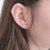 Brincos Little Ribbon Silver [PRATA 925] - tienda online