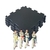 Kit 8 Tatames 50x50 20mm Preto