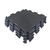 Kit 14 Tatames 50x50 20mm Preto Econômico