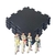 Kit 16 Tatames 50x50 20mm Preto Econômico - comprar online