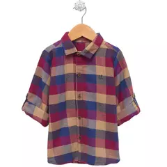 camisa mangas largas cuadros - comprar online
