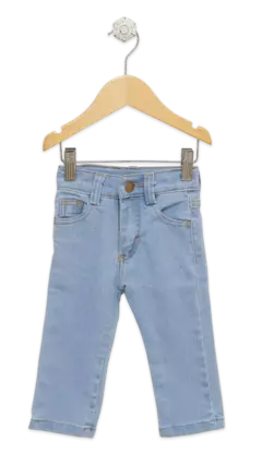 Jean celeste, unisex. Mini bebe