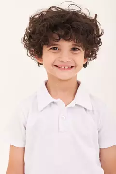 Chomba de piqué. Escolar.