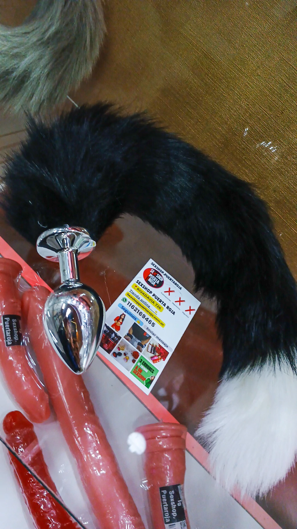 Cola de zorro talle M