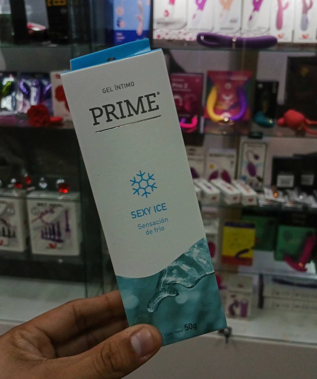 LUBRICANTE EFECTO FRIO PRIME