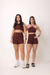 Short Skin 3 pockets Café - Eco Fit