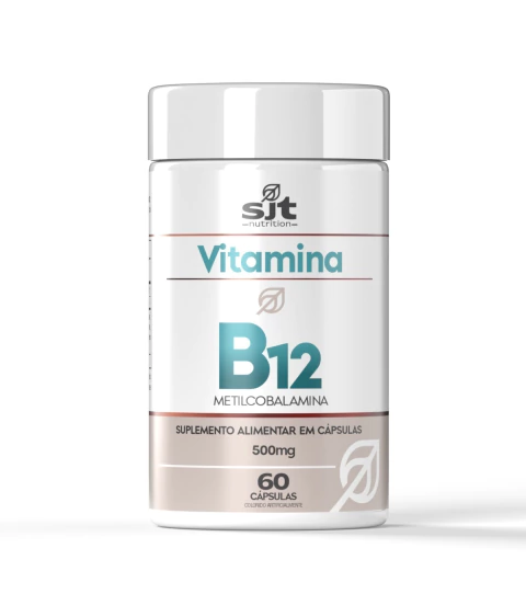 SJT - Vitamina B12 500mg 60 Capsulas.