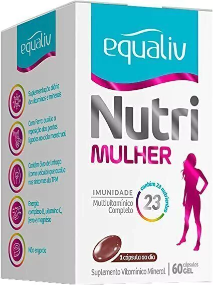 NUTRI MULHER 60 CAPSULAS EQUALIV