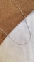 Chocker correntaria fina prata - comprar online