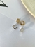 argolinha bold quadrada dourado na internet