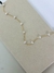 Chocker pérola coração dourado - comprar online