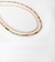 Chocker riviera cristal dourado