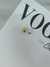 Piercing fake largo dourado