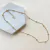 Chocker bolinha dourado