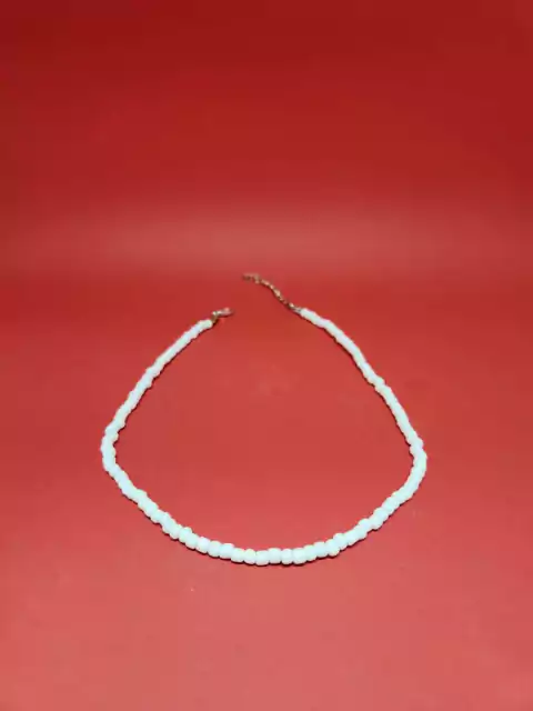 Colar de Miçangas Branco