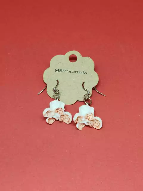 Brinco Pipoquinha Popcorn