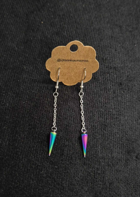 Brinco Spikes Coloridos