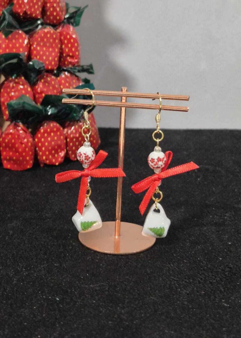 Brinco Xícara de Natal