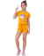 Conjunto Infantil Menina Algodão Candy Mostarda - comprar online