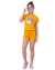 Conjunto Infantil Menina Algodão Candy Mostarda na internet