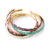 Mix pulseiras aro onça