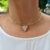 Choker Aro Ball Duda Coração - comprar online