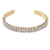 Bracelete Baguete Banho Ouro 18K