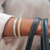 Bracelete Baguete Ródio Branco - comprar online