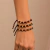 Pulseira Cascalho Vinho - comprar online
