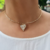 Choker Aro Ball Duda Coração - Loolix Acessórios