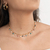 Colar Pedra Jade Multicolor e Pérolas na internet