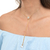 Colar Gravatinha Vidro Cristal - comprar online