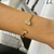 Bracelete Cravejado Lune Coração - comprar online