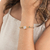 Pulseira Color Pedra Jade e Cristal de Vidro - comprar online
