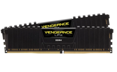 MEMORIA DDR4 CORSAIR 16GB (2X8GB) 3200 MHZ LPX BLACK CL16