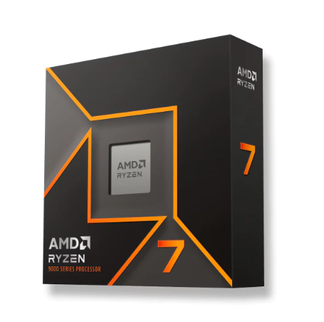 PROCES. AMD RYZEN 7 9700X AM5 (8 CORE) CON VIDEO SIN COOLER