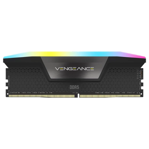 MEMORIA DDR5 CORSAIR 16GB 5600 MHZ VENGEANCE RGB BLACK CL40