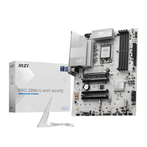 MOTHER MSI PRO Z890-S WIFI WHITE DDR5 1851 (SERIE ULTRA)