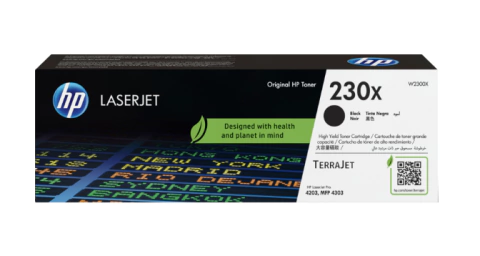 HP 230X BLACK ORIGINAL LASERJET TONER W2300X
