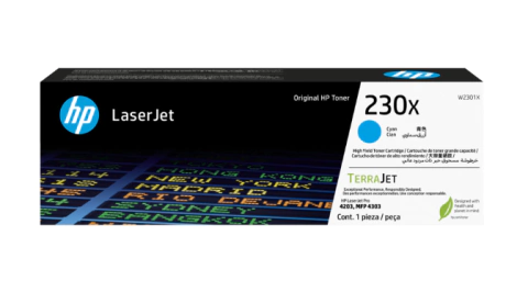 HP 230X CYAN ORIGINAL LASERJET TONER W2301X